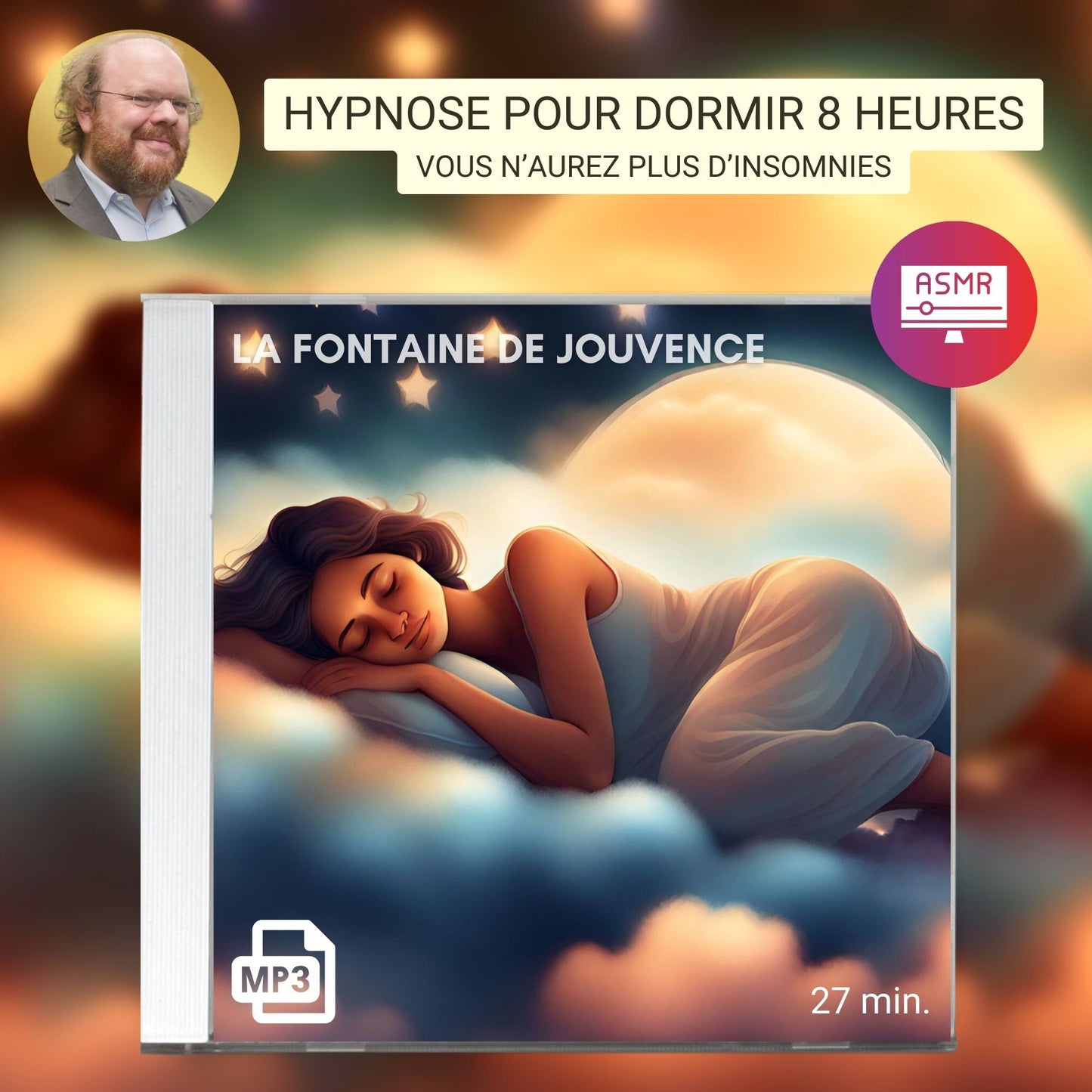 Hypnose PUISSANTE pour dormir 8 heures [🔥Vous n’aurez PLUS JAMAIS D’INSOMNIE !] I ASMR