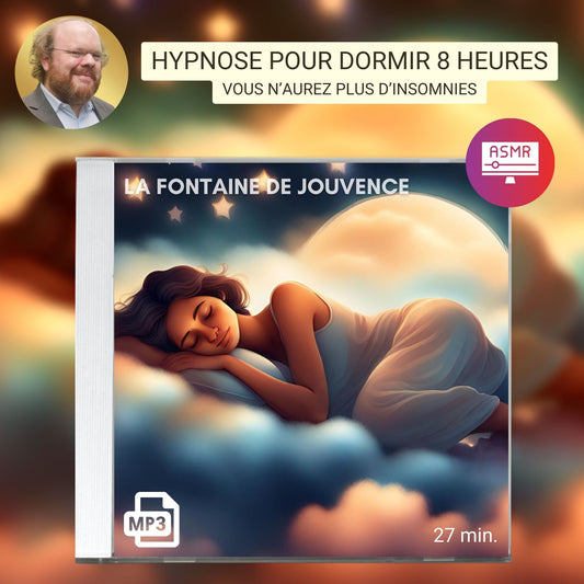 Hypnose PUISSANTE pour dormir 8 heures [🔥Vous n’aurez PLUS JAMAIS D’INSOMNIE !] I ASMR