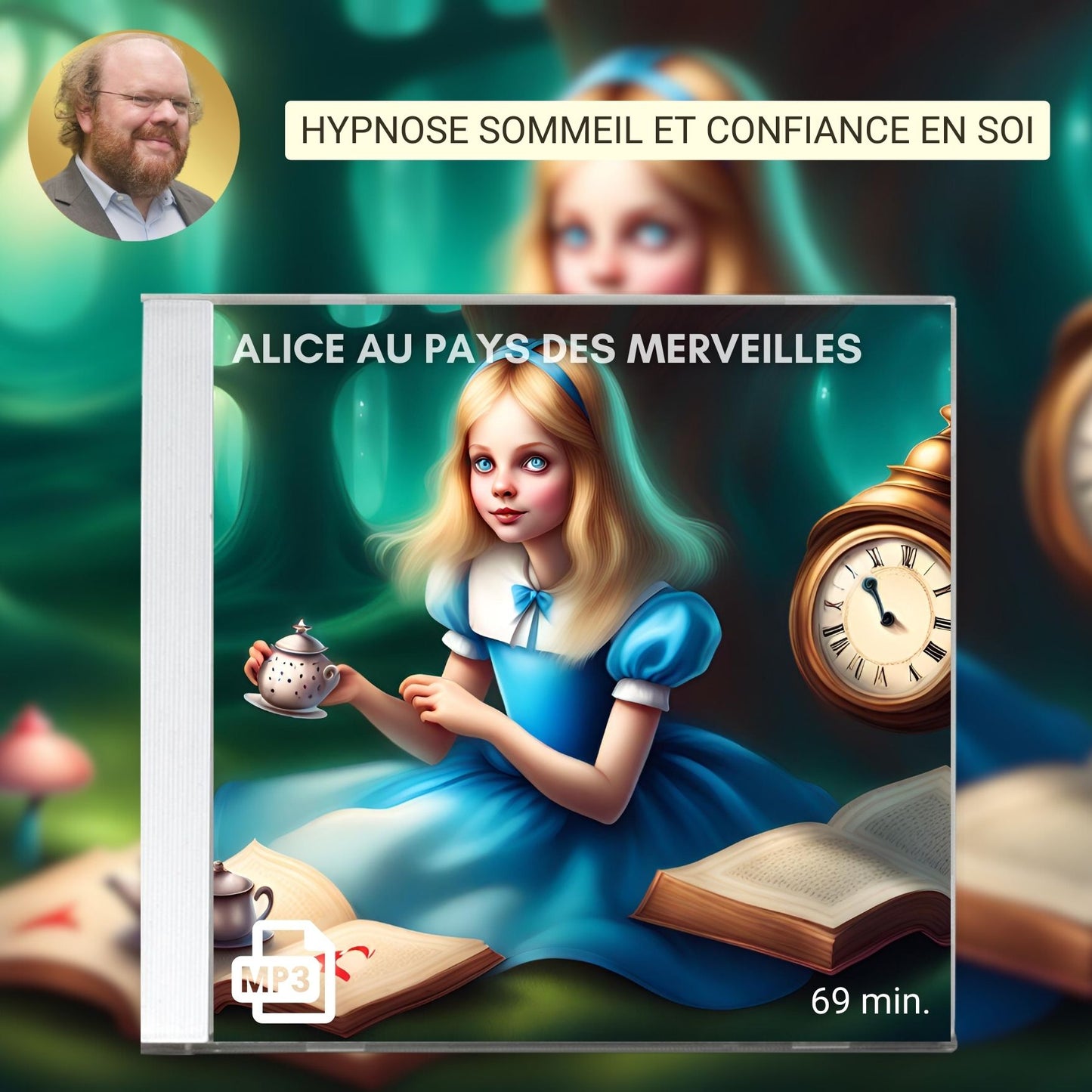 Hypnose sommeil confiance en soi  "au pays des merveilles"