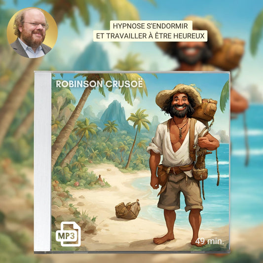 Hypnose s'endormir et travailler à être heureux : "Tel un Robinson sur son île"