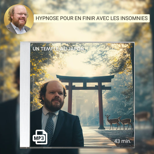 Hypnose pour dormir et EN FINIR AVEC LES INSOMNIES [⛩️ Un temple au Japon]